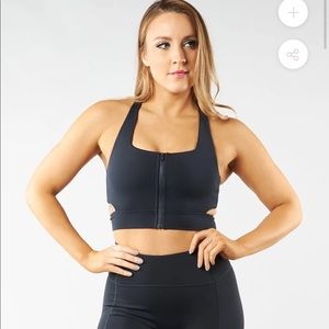 Buffbunny Blizzard zip up sports Bra